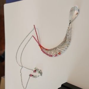 Signed Swarovski Levity Necklace